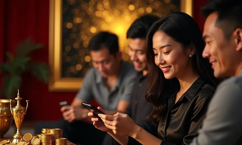 Mobile casino lobby